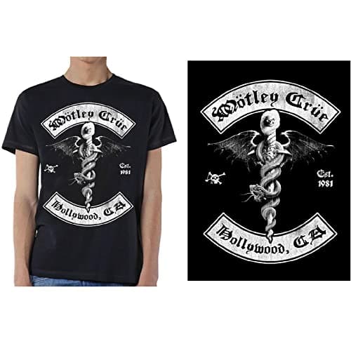 Image of Motley Crue Men's Feelgood Hollywood Revision T-Shirt Black