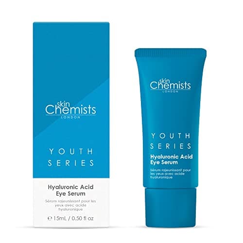 Image of Skin Chemists Hyaluronic Acid 1.5% Eye Serum | Replumps, Brightens And De-Puffs Eyes |15 ml, white