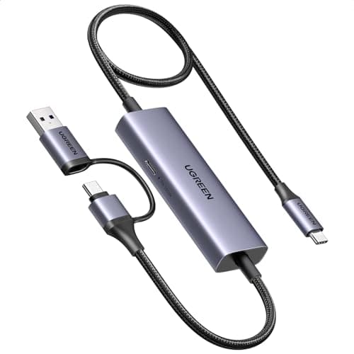 Image of UGREEN Video Capture Card USB C 4K Streaming Device 2K 30Hz 1080P 60FPS Record 100W PD Power Delivery Compatible with Switch/Steam Deck/Legion Go/Game Handheld/ROG Ally/Quest 3/iPad/Laptop/MacBook/PC