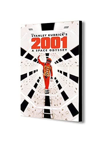 Image of 2001 Space Odyssey - Canvas Wall Art Framed Print - Various Sizes (A0 47x33 inches)