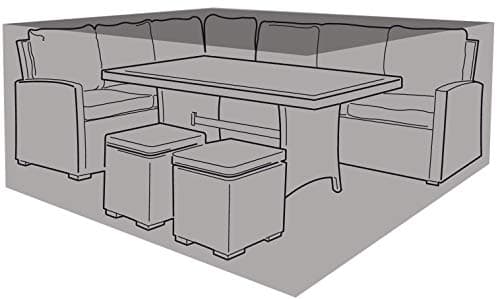 Image of W1641 Garland Square Casual Dining Set Cover 7 year guarantee (Large)