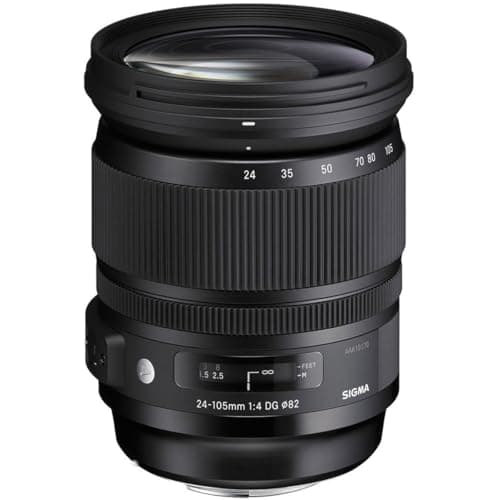 Image of Sigma 635306 24 - 105 mm F4 DG HSM Lens for Nikon, Black