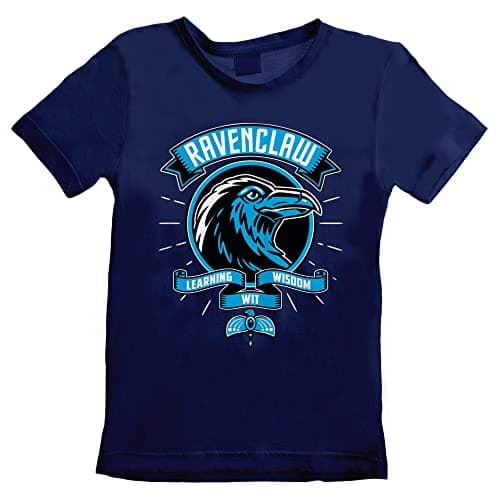 Image of Harry Potter Childrens/Kids Comic Style Ravenclaw T-Shirt (5-6 Years) (Blue)