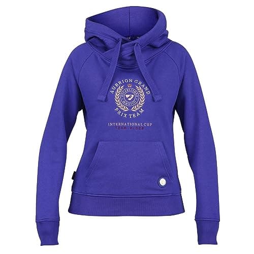 Image of Shires Aubrion Team Womens Hoodie - Blue M