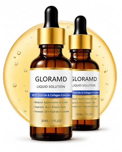 Image of 2PCS Gloramd Face Lift Serum, Collagen Oil for Skin and Face, Formulated with 1% Peptides and 3% Collagen, It Combats Aging, Reduces Wrinkles, And Provides Deep Hydration—suitable for All Skin Types