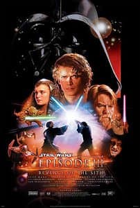Image of "STAR WARS 3 - REVENGE OF THE SITH" - Modern Classic Movie Poster - Poster Size : A3