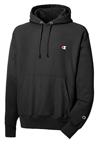 Image of Champion Men's reverse Hoody, Black, L UK