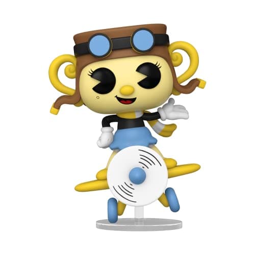 Image of Funko POP! Games: Cuphead - Chef Saltbaker - Aeroplane Chalice - Collectable Vinyl Figure - Gift Idea - Official Merchandise - Toys for Kids & Adults - Video Games Fans - Model Figure for Collectors