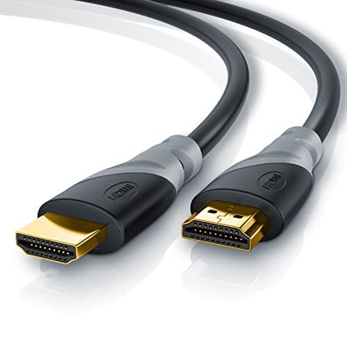 Image of CSL - 8k / 4k HDMI Cable 2.1/2.0 10m - 8K @ 60Hz - 4K @ 120Hz - 48 Gbit/s - 3D - Ultra High Speed with Ethernet - TV Blu-ray PS5 Xbox Series X Switch - black - 10 metres