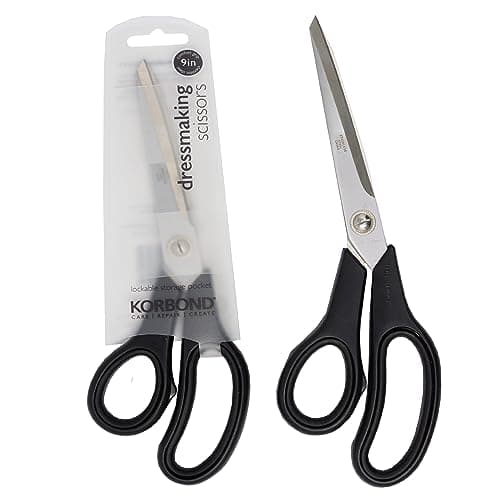 Image of KORBOND - 9'' Dressmaking Scissors with Comfort Grip Handles