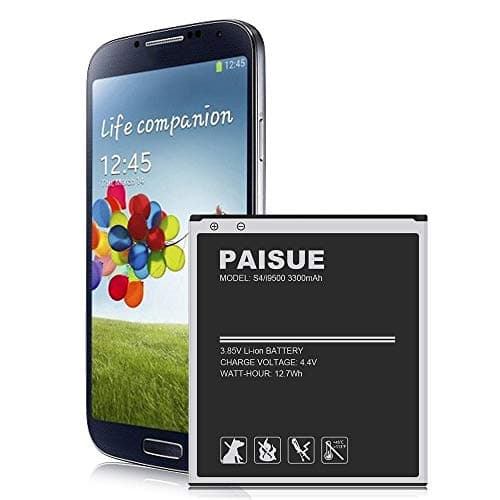 Image of Galaxy S4 Battery, Li-ion Replacement Battery for Samsung Galaxy S4 Variants EB-B600BE I9500, GT-I9505, I9506, R970, Galaxy S4 Active Battery