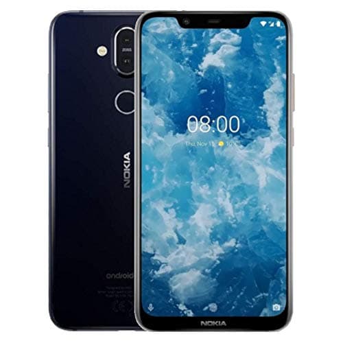 Image of Nokia 8.1 Smartphone 64 GB - Blue (Renewed)