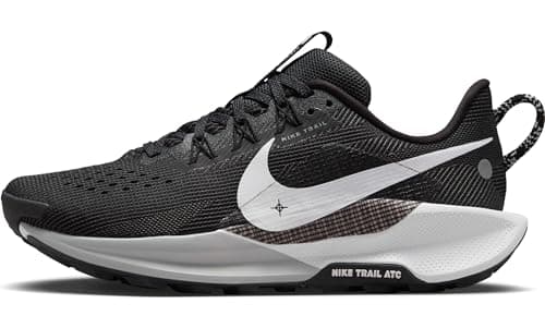 Image of NIKE DV3865-001 ReactX Pegasus Trail 5 Women Black/White-Anthracite-Wolf Grey UK 5