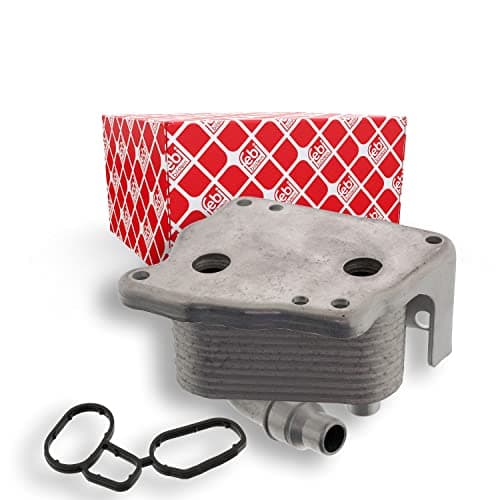 Image of febi bilstein 49199 Oil Cooler with gasket, pack of one