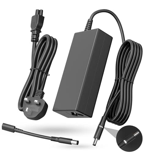Image of 65W 45W Laptop Charger for Dell Inspiron 11-3000 15-3000 17-3000 15-5000 17-5000 13-7000 15-7000 17-7000 XPS 13 Series 5559 5558 5755 5758 9350 AC Adapter 19.5V 3.34A Power Supply Cord