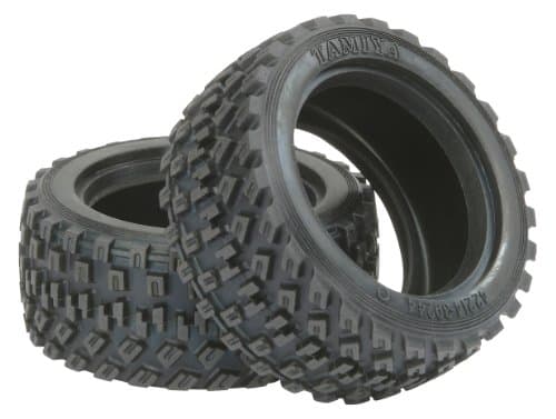 Image of TAMIYA 4950344514274 300051427 - M-05Ra Rally Block Tyres -2