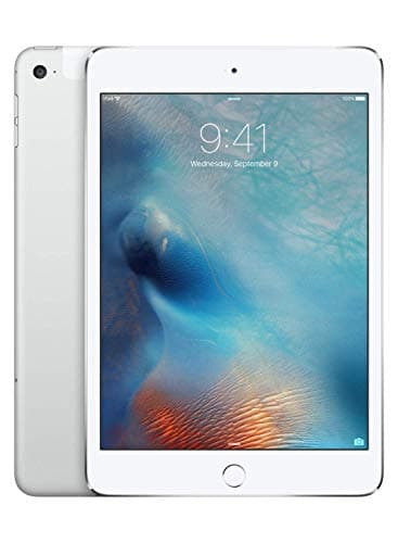 Image of Late-2015 Apple iPad Mini (7.9-inch, Wi-Fi + Cellular, 128GB) - Silver (Renewed)