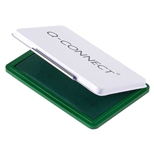 Image of Q-Connect KF25210 Metal Stamp Pad Size 2 - Green