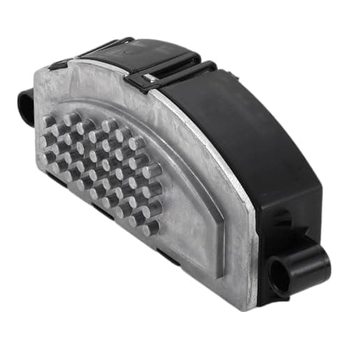 Image of Partuto HVAC Blower Motor Resistor No.5Q0907521F Heater Blower Resistor for Audi S3 2015-2019 for Audi TT Quattro 17-19 for Volkswagen Golf Metal ABS Black