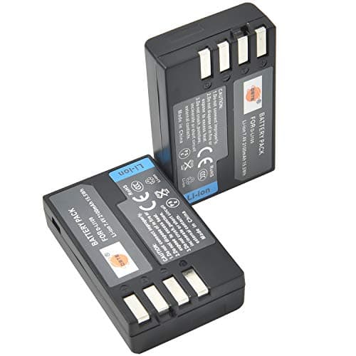 Image of DSTE 2x D-LI109 LI109 Rechargeable Li-ion Battery for Pentax K-R KR K2 K-2 K-30 K30