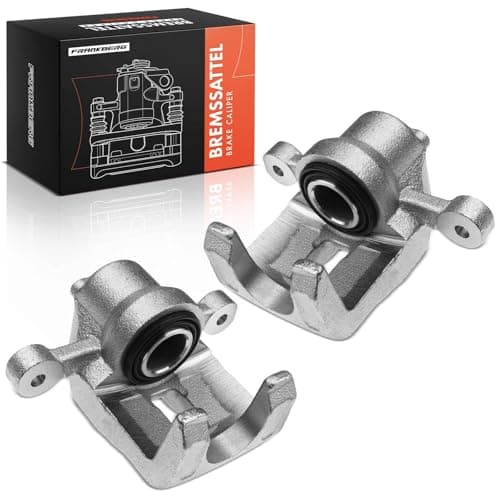Image of Frankberg 2x Brake Caliper Brake Calipers Disc Brake Caliper Brake Caliper Assembly Rear Left Right Compatible with iX35 EL ELH LM iX35 Van Sonata VI YF Sportage SL Replace# 583113