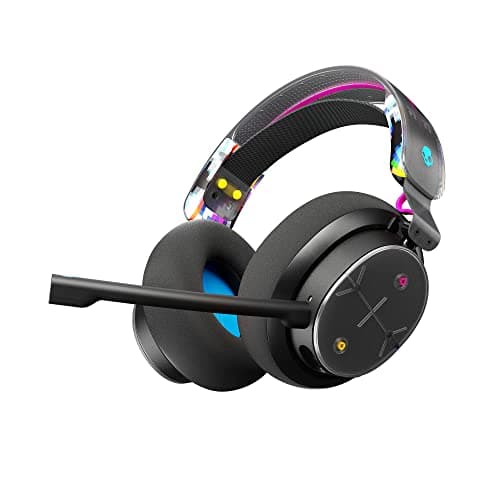 Image of Skullcandy PLYR Multi-Platform Over-Ear Wireless Gaming Headset, Enhanced Sound Perception, 24 Hr Battery, AI Microphone, Works with Xbox Playstation and PC - Black