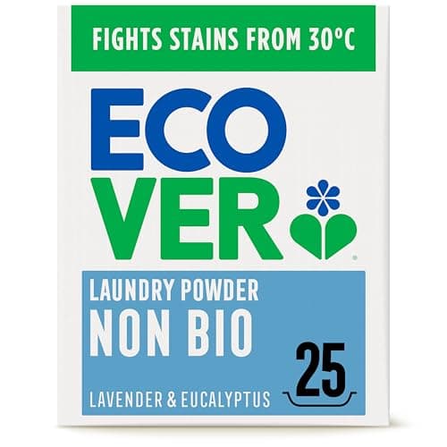Image of Ecover Lavender & Eucalyptus Non Bio Laundry Washing Powder 1.875kg