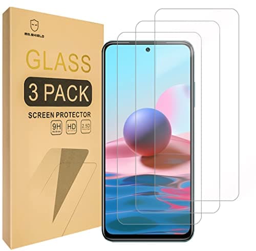 Image of Mr.Shield Screen Protector For Xiaomi Poco M5s [Tempered Glass] [9H Hardness] [3-Pack] Screen Protector