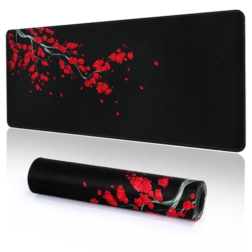 Image of EFISH Gaming Mouse Pad 800x300mm Large Gaming Mouse Mat with Stitched Edges,XL Mouse Pad with Non-Slip Base,Extended Large Size Mouse Pads,Keyboard Pad with Water Resist Surface,Office/Gaming.Y6