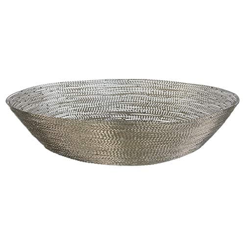 Image of Premier Housewares Decorative Bowl, Metal Silver