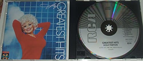 Image of DOLLY PARTON. GREATEST HITS. RARE ORIGINAL 1980's ISSUE 12 TRACK CD ALBUM MADE IN GERMANY. PD 84422.