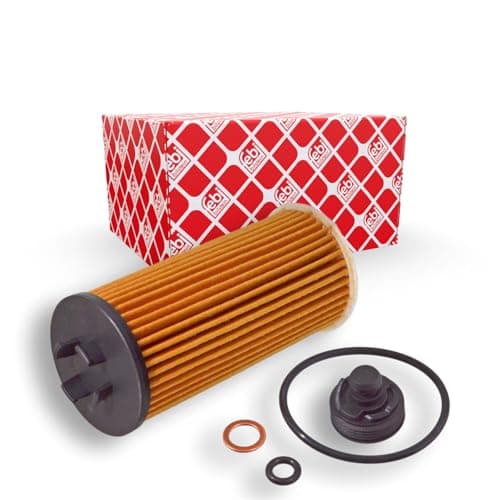 Image of febi bilstein 47224 Oil Filter with seal rings, 1 unit