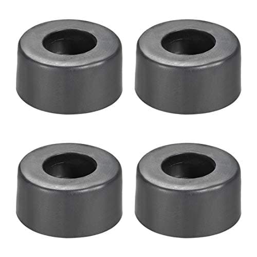 Image of sourcing map 4 Pcs D34xH19mm Rubber Feet Anti-Vibration Base Pad Stand for Speaker Guitar Amplifier HiFi
