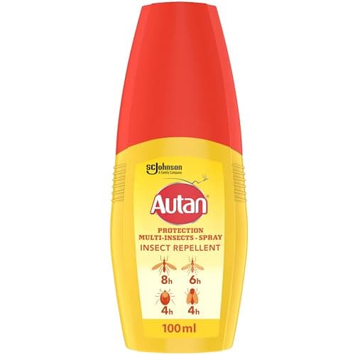 Image of Autan Mosquito & Insect Repellent Pump Spray, Travel Essentials, Suitable For Kids, DEET Free Formula, Up to 8 Hours Protection against Mosquitoes, Biting Flies and Ticks, 100 ml