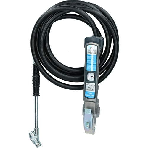 Image of PCL Tyre Air Inflator Gauge 0-174PSI Hose 3.6m AFG5H36 Airforce MK4 Twin End