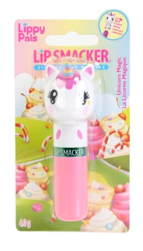 Image of Lip Smacker - Lippy Pals Collection - Unicorn Lip Balm for Kids - Unicorn Magic Flavour - Unicorn Gifts for Girls - Unicorn Single Blister Pack