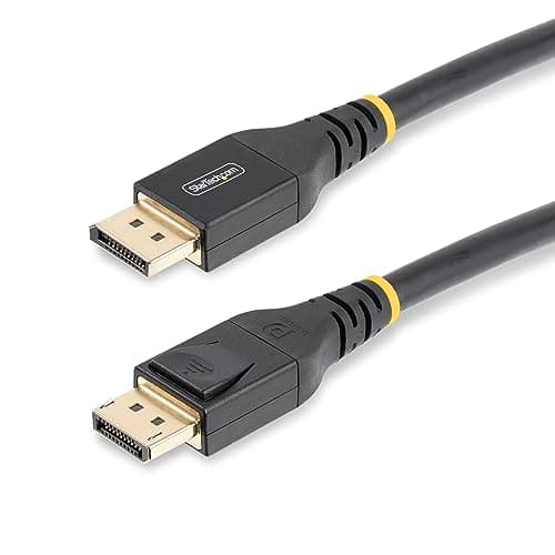 Image of StarTech.com 10m (33ft) Active DisplayPort 1.4 Cable, 8K DP Cable with HBR3, HDR10,8K 60Hz, 4K 120Hz - M/M DP Cord