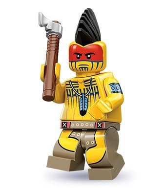 Image of LEGO® Collectible Figures™ Series 10 - Tomahawk Warrior