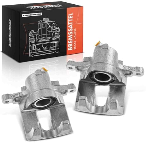 Image of Frankberg 2x Brake Caliper Disc Brake Rear Axle Left Right Compatible with Viano Vito Bus Vito/Mixto Box W639 Replace# 6394200883