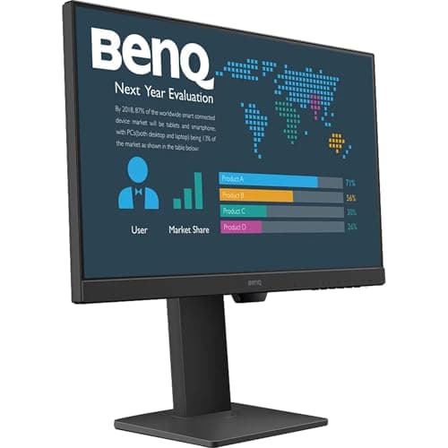 Image of BenQ BL2486TC computer monitor 60.5 cm (23.8") 1920 x 1080 pixels Full HD Black