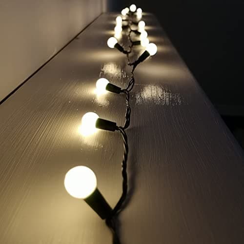 Image of 10m 100 LED Premier Multi Action Outdoor Pearl Christmas Lights Warm White