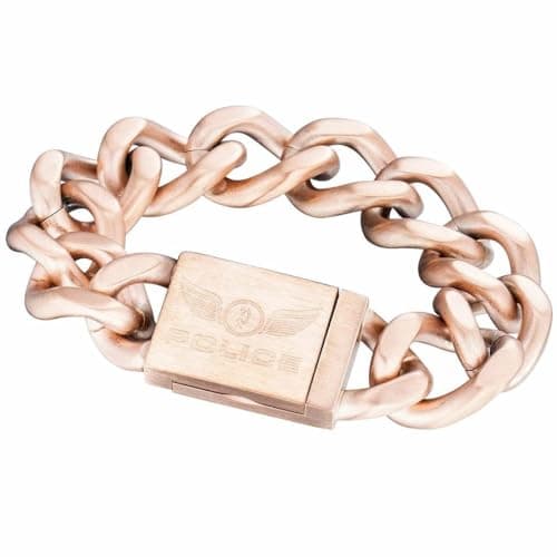 Image of Police - Bracelet - Stainless Steel - PJ25016BSRG-02-23, 21 Centimeters, Stainless Steel, Without Stone.