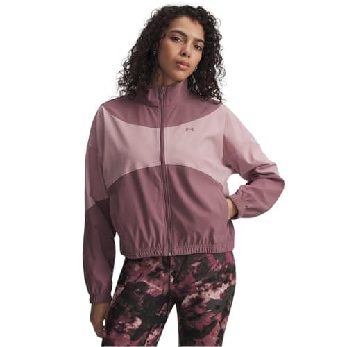 Image of Under Armour Mens Ua Unstoppable Fleece Crew Eu Sweatshirt Maroon Mist S