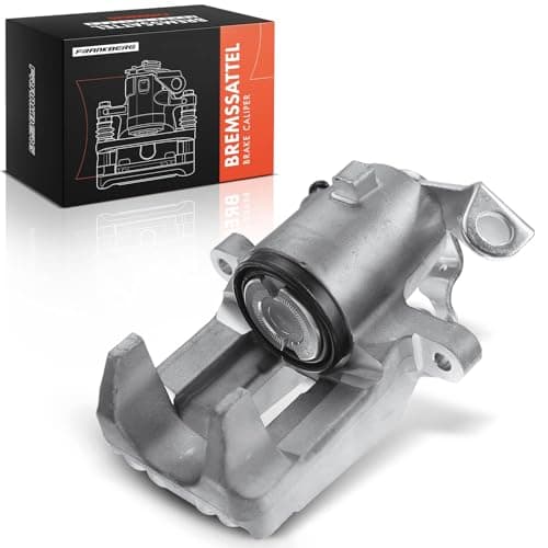 Image of Frankberg Brake Caliper Disc Brake Rear Right Cast Aluminium Compatible with Golf IV A3 Octavi.a I Leon TT Bor.a Toledo II TT Roadste.r Toledo II Replace# 1J0615424B
