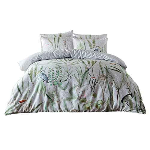 Image of Paoletti Aaliyah Single Duvet Cover Set, Cotton, Multi