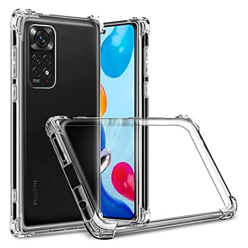 Image of Totill Compatible With Xiaomi Redmi note 11 and 11S Case, Crystal Clear note 11 and 11S Phone Cover, [Shockproof] Ultra [thin Slim Fit], Smartphone Case For Xiaomi Redmi note 11 and 11S