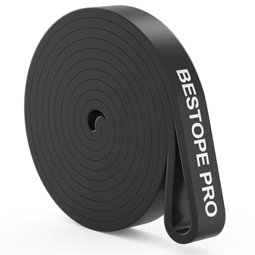 Image of Resistance Band Pull Up Assist Band - Resistance Workout Exercise Band, Stretch Training Fitness Band for Unisex, Ideal for Home, Pilates, Yoga, Powerlifting, CrossFit, Muscle Toning, Stretch Mobility