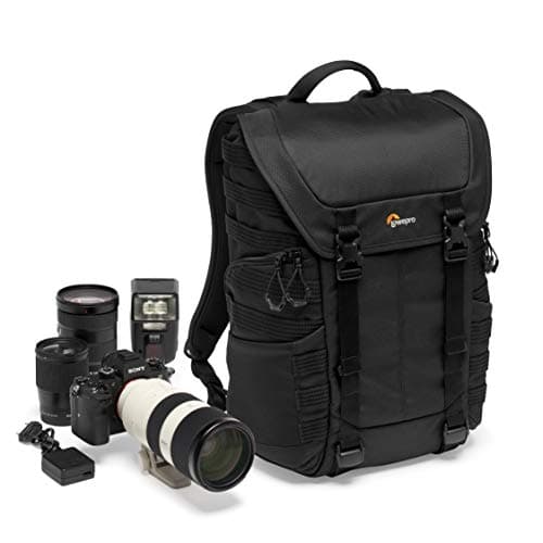 Image of Lowepro ProTactic BP 300 AW II Mirrorless and DSLR Backpack - with QuickShelf divider system - camera gear to personal belongings - for Mirrorless Like Sony Apha9 - LP37265-PWW