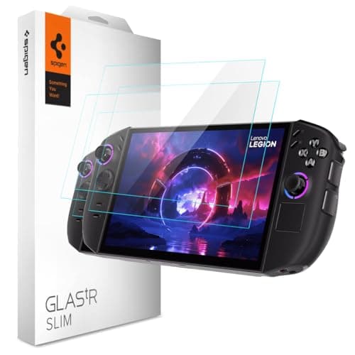 Image of Spigen Glas.tR SlimTempered Glass Screen Protector for Lenovo Legion Go Gen 2 (2 Pack)