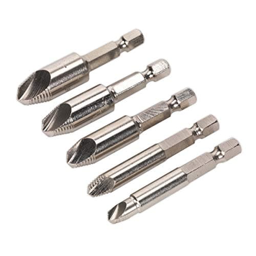Image of Sealey Ak7228 Hss Screw Extractor Set 5Pc